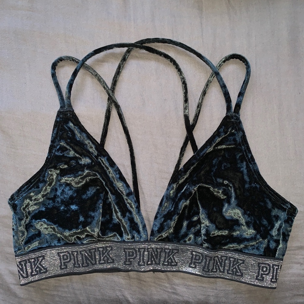 Black Velvet Bralette